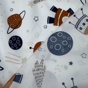 Tela de Microfibra de Alta Densidad con Estampado Personalizado, Tejido de Poliéster, Agradable al Tacto, con Dibujos Animados para la Confección de Sábanas Infantiles - Product Image 5