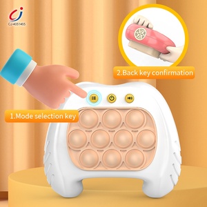 Chengji Electronic Quick Push Light up <span class=keywords><strong>Pop</strong></span> Game Fidget giocattolo di decompressione portatile fa scoppiare il gioco di memoria elettronica del giocattolo - Product Image 4