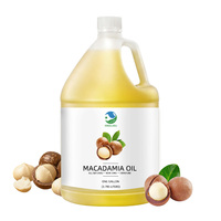 Huile de macadamia pure, pressée à froid, nourrissante pour les cheveux et la peau, 100% biologique