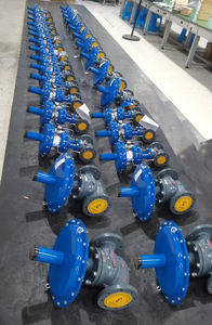 Válvula de control de flujo reductora de presión neumática autoaccionada para nitrógeno líquido, oxígeno, tanque de almacenamiento de hidrógeno - Product Image 5