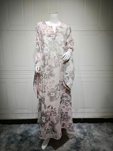 Femmes Casual Vintage Polyester Abaya Robe Respirante Robe avec Cardigan À La Mode pour Dames Musulmanes Style Moyen-Orient - Product Image 2