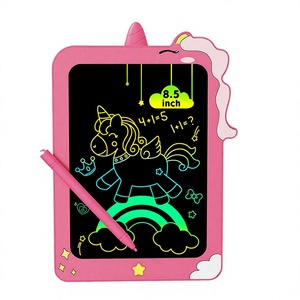 Tablette d'écriture LCD réutilisable pour enfants de 8,5 pouces avec stylet - Product Image 4