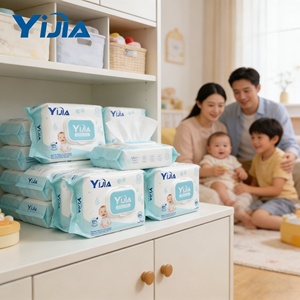 Muestra Gratuita <span class=keywords><strong>de</strong></span> <span class=keywords><strong>Toallitas</strong></span> Húmedas para Bebés, Logotipo Personalizado OEM, 99.9% Agua Pura, Hipoalergénicas, <span class=keywords><strong>Sin</strong></span> <span class=keywords><strong>Alcohol</strong></span>, Suaves, No Tejidas, Venta al Por Mayor - Product Image 3