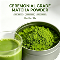 Poudre de Matcha Pure de Haute Qualité en Gros, Grade Cérémonial, Thé Vert en Poudre, Fabrication OEM, Emballage Marque Privée