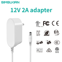 Adaptateur d'alimentation universel LED 24V, pilote de port CC avec fonction PD, protections OTP OVP OCP, 48W pour ordinateurs portables
