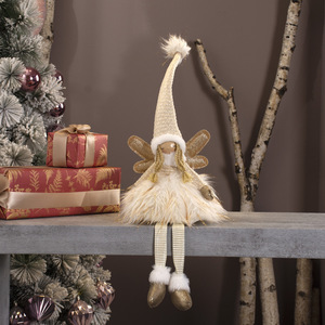 New Christmas Plush <b>Ornaments</b> <b>Angel</b> Doll Pendants Figurine for Christmas Party Window Decoration - Product Image 4
