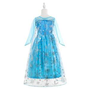 Vestido <span class=keywords><strong>de</strong></span> Elsa, Vestido <span class=keywords><strong>de</strong></span> Princesa <span class=keywords><strong>de</strong></span> Lujo, Disfraces para Fiesta <span class=keywords><strong>de</strong></span> Cumpleaños, Vestido <span class=keywords><strong>de</strong></span> Princesa <span class=keywords><strong>de</strong></span> las Nieves para Niñas - Product Image 3
