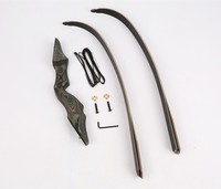 F171 Chasse Tir Concours De Pêche Arc Classique Tir À L'arc Flèche 30-60lbs En Bois Riser Laminé Membres Usine Prix