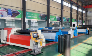 Máy Uốn 4 Con Lăn Thương Hiệu Nantong Teli Bán Chạy Máy Cán Tấm - Product Image 4