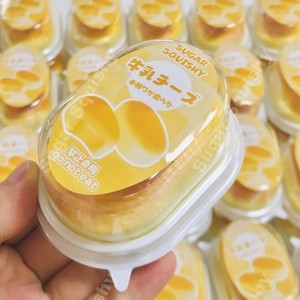 Jouet Squishy Kawaii Mini Gâteau au Fromage en PU à Remontée Lente, Balle Anti-Stress Parfumée et Douce pour Enfants - Product Image 4