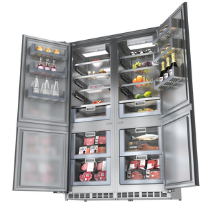 Artaus MVP60 Vente en gros de BC-302WQB Appareils ménagers Congélateur en <span class=keywords><strong>bas</strong></span> Réfrigérateur intégré à porte unique - Product Image 4