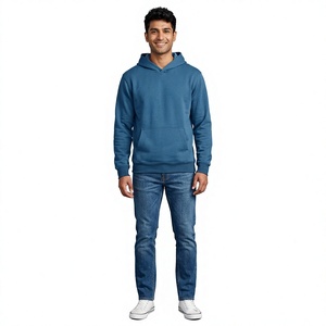 Sweat à capuche ajusté 500 GSM pour homme, poids lourd, haute qualité, impression personnalisée, broderie, sweat à capuche pour l'hiver - Product Image 1