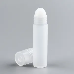 3ml 5ml 8ml 10ml 15ml 20ml Pequeño Perfume de plástico PP Axilas Bola de rodillo Mini desodorante Roll On Botella 10ml