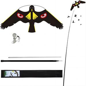 Qiao Liang <span class=keywords><strong>Cerf</strong></span>-<span class=keywords><strong>volant</strong></span> répulsif noir pour la dissuasion des oiseaux, pour agriculteurs, protection des jardins et des cultures, <span class=keywords><strong>cerf</strong></span>-<span class=keywords><strong>volant</strong></span> faucon-aigle, dissuasif pour oiseaux, lutte antiparasitaire - Product Image 4