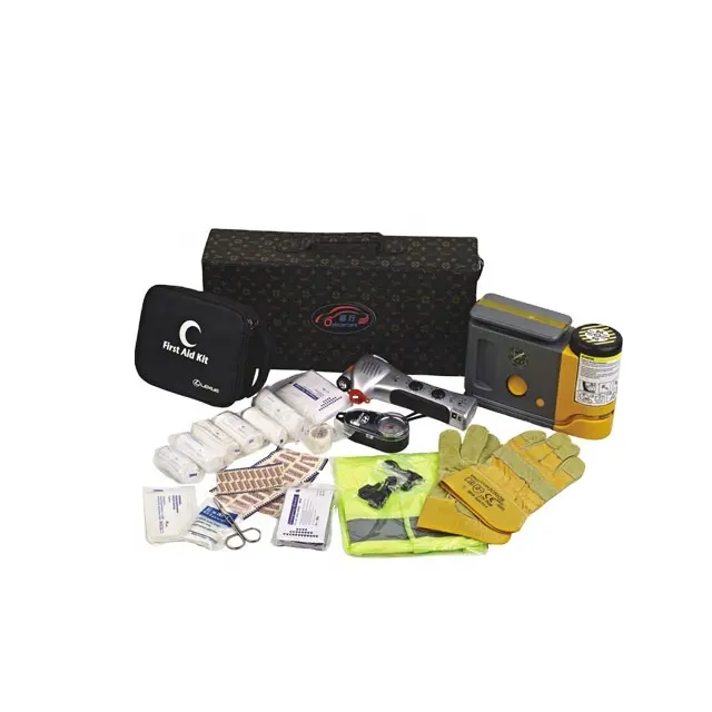 Top emergency kit with PU bag for Lexus