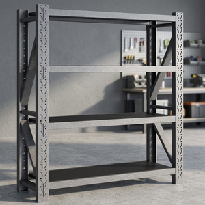 Étagère de rangement en acier robuste YICHAO à 5 niveaux, revêtement en zinc, protection contre la corrosion, capacité de charge de 150 kg, étagère multifonctionnelle empilable - Product Image 3