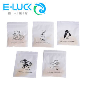 50 sachets/boîte, élastiques dentaires à motif zoo, anneaux orthodontiques, jetables, manuels - Product Image 4