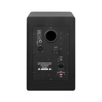Paire d'enceintes de studio professionnelles Rayco D5 5 pouces à deux voies en bois, portables et durables pour l'utilisation en studio et l'enregistrement musical