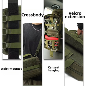 Bolsa Táctica Molle Mejorada de Gran Capacidad para Reposacabezas de Coche con Liberación Rápida Desmontable y Soporte para Reposacabezas - Product Image 5