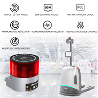 Capteur laser lidar guidé à 360 degrés Hinson LE-50621FA, technologie TOF, pour chariot élévateur, AGV, AMR, navigation, détection d'obstacles