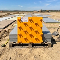 Placa de Anclaje de HDPE Reforzada con Resistencia a la Flexión para Revestimiento de Túneles y Canales Curvos