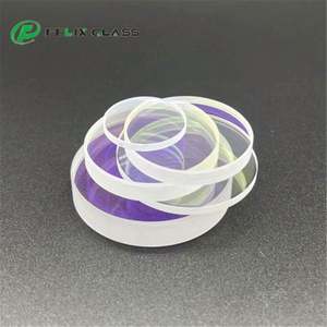 Lentille de protection pour découpe au laser à fibre optique FELIX Glass 1064 nm avec une transmission de 95 % et un revêtement AR AF AG - Product Image 2