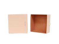 Ensemble de sous-vêtements en rose avec impression personnalisée Tiroir cadeau Carton ondulé recyclé avec conception à fente Laminage et gaufrage mats