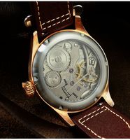 Jam Tangan Mekanik Pilot Dial Kecil Kaca Safir Perunggu 20atm Vintage Harga Pabrik Grosir Kustom untuk Pria Dijual
