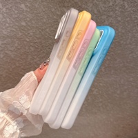 Coque de téléphone transparente à charge sans fil magnétique mate Candy pour iPhone 17 16 15 Pro Max 14 Plus couverture mobile dure antichoc