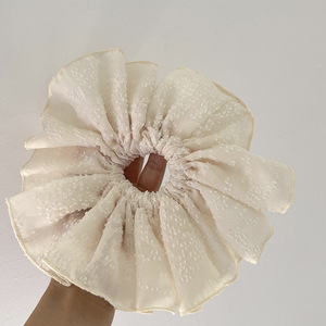 Solid Color Lace Oversized <b>Hair</b> Tie Scrunchie <b>Hair</b> Decorations Gift <b>for</b> <b>Girls</b> Essential <b>Hair</b> Styling <b>Accessories</b> - Product Image 4