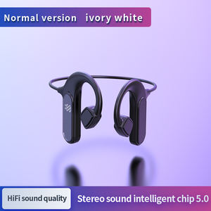 2022 haute qualité VG09 casque à conduction osseuse affichage numérique écouteurs portable oreille sans fil casque à conduction osseuse - Product Image 5