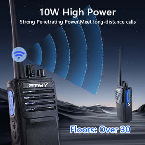 Radio Digital DMR de Alta Potencia ETMY ET-D330 de 10W con Encriptación AES256, Radio Bidireccional Walkie Talkie - Product Image 5