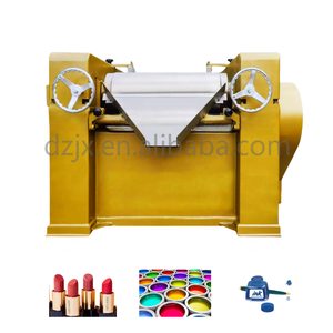 أسطوانة دزجكس V مخبرية بثلاث مطاحن مع صمام تبريد دوار 3 لفة ثلاثية لطلاء الحبر صابون مرهم - Product Image 4