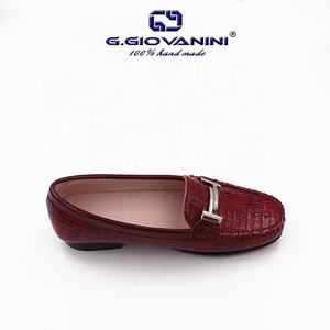Zapatos <span class=keywords><strong>de</strong></span> tacón bajo <span class=keywords><strong>de</strong></span> cuero genuino Primavera Verano para mujer <span class=keywords><strong>de</strong></span> oficina, zapatos <span class=keywords><strong>de</strong></span> <span class=keywords><strong>azafata</strong></span> elegantes para trabajo <span class=keywords><strong>de</strong></span> boca baja profesional para mujer - Product Image 4