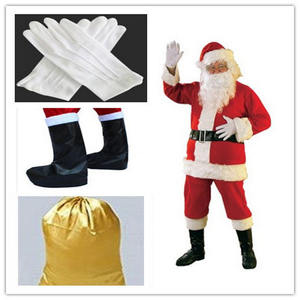 Disfraz de Papá Noel para Adultos, Conjunto Completo de 7 Piezas con Gorro para Hombre, Inspirado en Películas y TV - Product Image 4