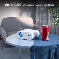 Proyektor Mini Pabrik OEM Portabel 1080P Untuk Ruang Rapat Dengan WiFi Proyektor 4k android pintar bluetooth wifi