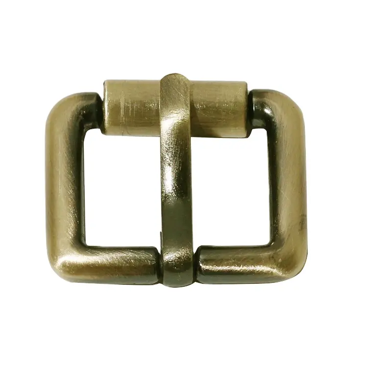 Chất lượng cao cổ điển Pin khóa túi phần cứng bán buôn Antique Brass Con lăn vành đai khóa dây đai cho ba lô