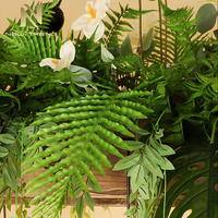 Lampe inspirée de décoration d'intérieur de style naturel décoration de restaurant de mariage lustre à LED