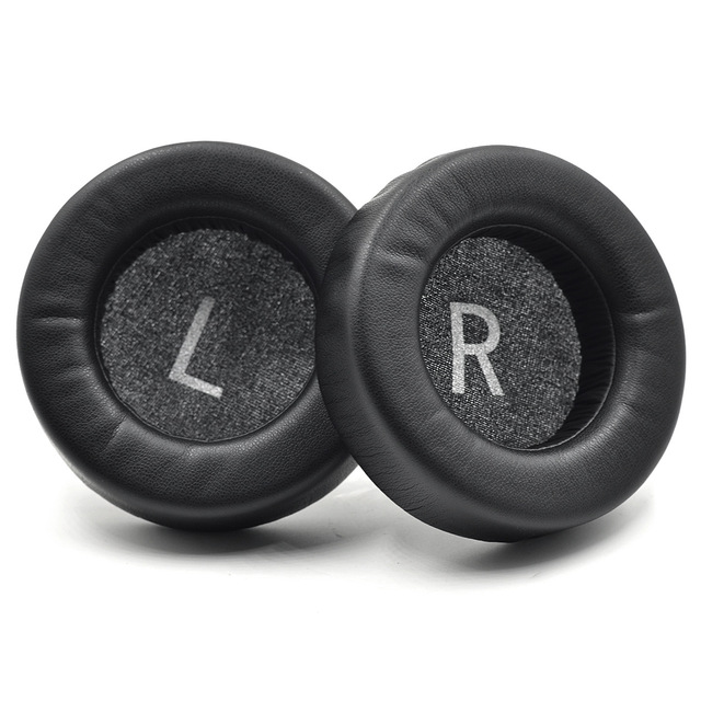 Defean Black Ear Pads RIG600 Leather Replacement Ear Cushions Earcushions Covers for Plantronics RIG600 Headphone Earpads