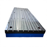 Pièces moulées pour machines-outils CNC Hongyao, cadre de table large, poutre transversale en fonte grise/ductile, procédé de moulage à la mousse perdue, origine Hebei
