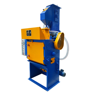 Machine de sablage à bande rotative automatique robuste pour pièces cylindriques - Product Image 6