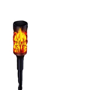 <b>Solar</b> Garden <b>Lights</b> <b>Flame</b> Effect Led Outdoor Decorative Lighting Warm <b>Light</b> 6-12 Hours Continuous ABS Material Chinese Style - Product Image 5