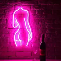 Led Sign Party Decoration Hot Sale Sexy Lady Neon Lights Led Neon Sign Custom