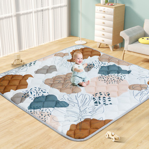 Không trượt tùy chỉnh vật liệu bé Toddler children's crawling Mat bé Tummy thời gian matsbaby chơi lều thảm cho sàn ngủ - Product Image 3