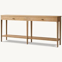 Table console en bois de style américain moderne personnalisée Rhoohill pour salon, meuble d'intérieur, table d'entrée
