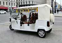 Tricycle électrique à trois roues de style TUKTUK BAJAJ, homologué EEC et COC, 5 places, fabriqué en Chine