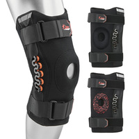 Genouillère articulée en néoprène épais réglable sur mesure, protection professionnelle, fermeture auto-agrippante antidérapante, unisexe, pour le sport