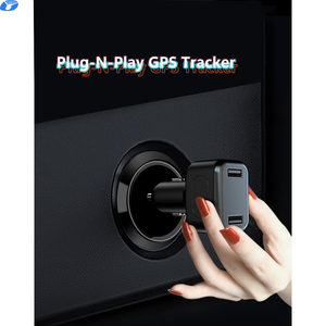 Traqueur GPS déguisé caché dans la voiture avec chargeur de voiture rapide double ports suivi en temps réel allume-cigare traqueur GPS - Product Image 3