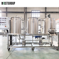 100L HERMs Brasserie électrique Artisanat Homebrewing Equipment Mini Pilot Brewing System Naobrewery 3 Vessel Brewhouse