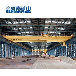 رافعة للجسر بعمود مزدوج رافعة أنابيب من الصلب باستطاعة 16 طن + 16 طن مزودة بمغناطيس - Product Image 6